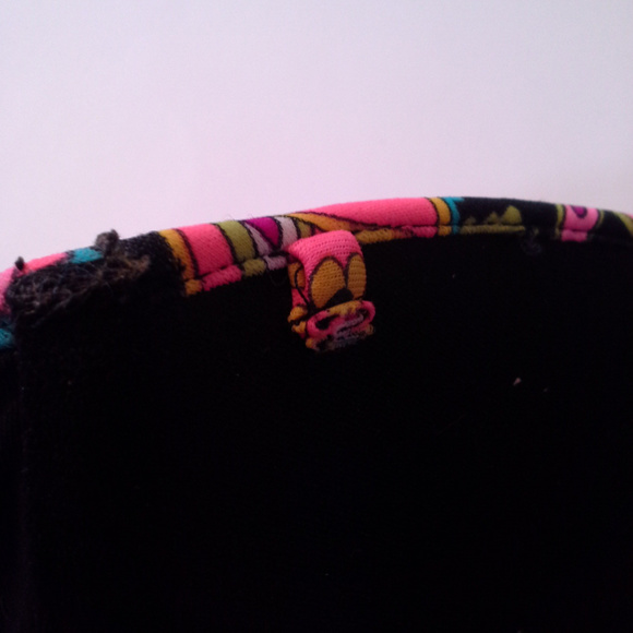 Victoria's Secret bikini top 34A Black multi Wire - Picture 5 of 7